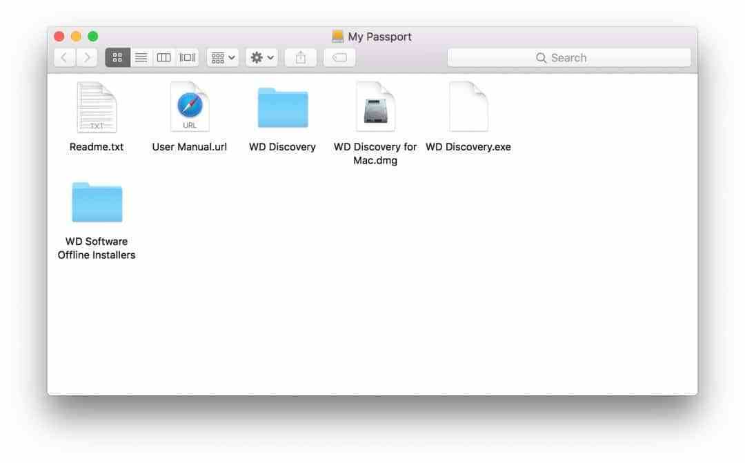 Wd my passport software for mac